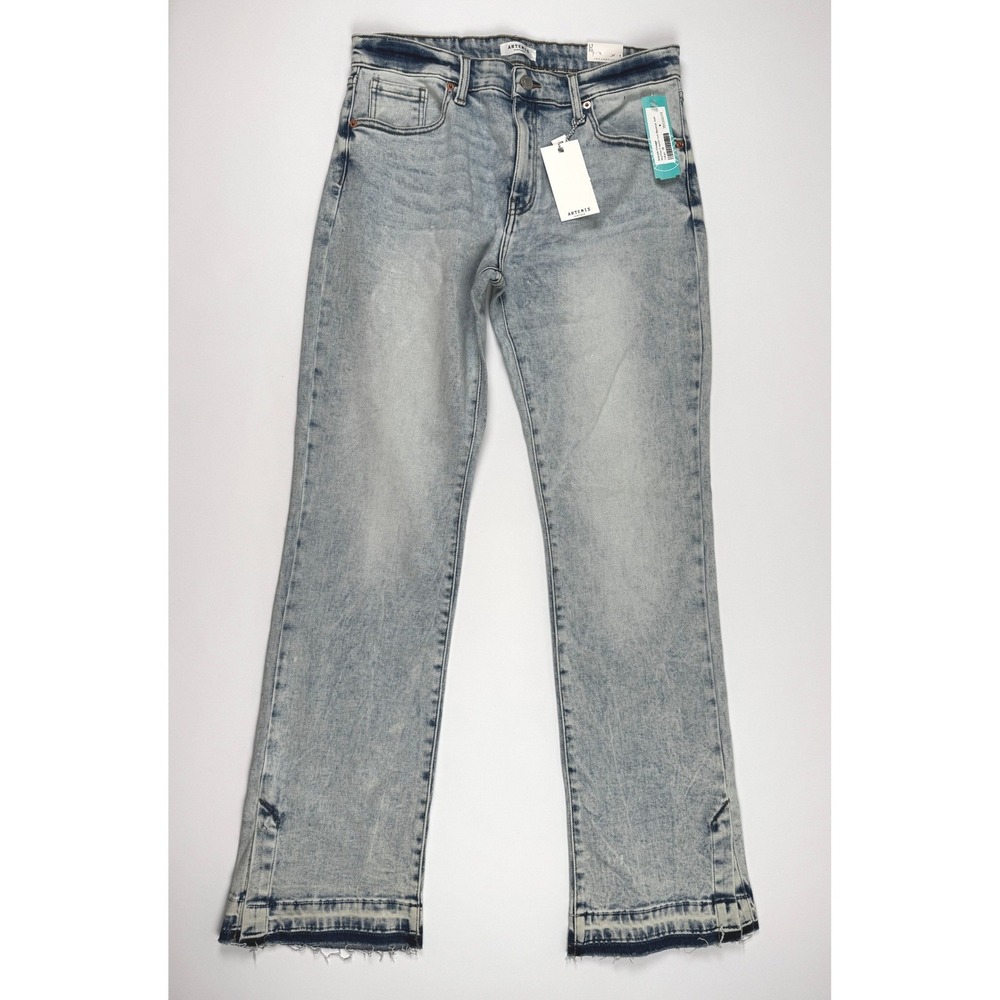 Artemis‎ Vintage The Modern Curvy Juniors Light Acid Wash Jeans Size 13/30